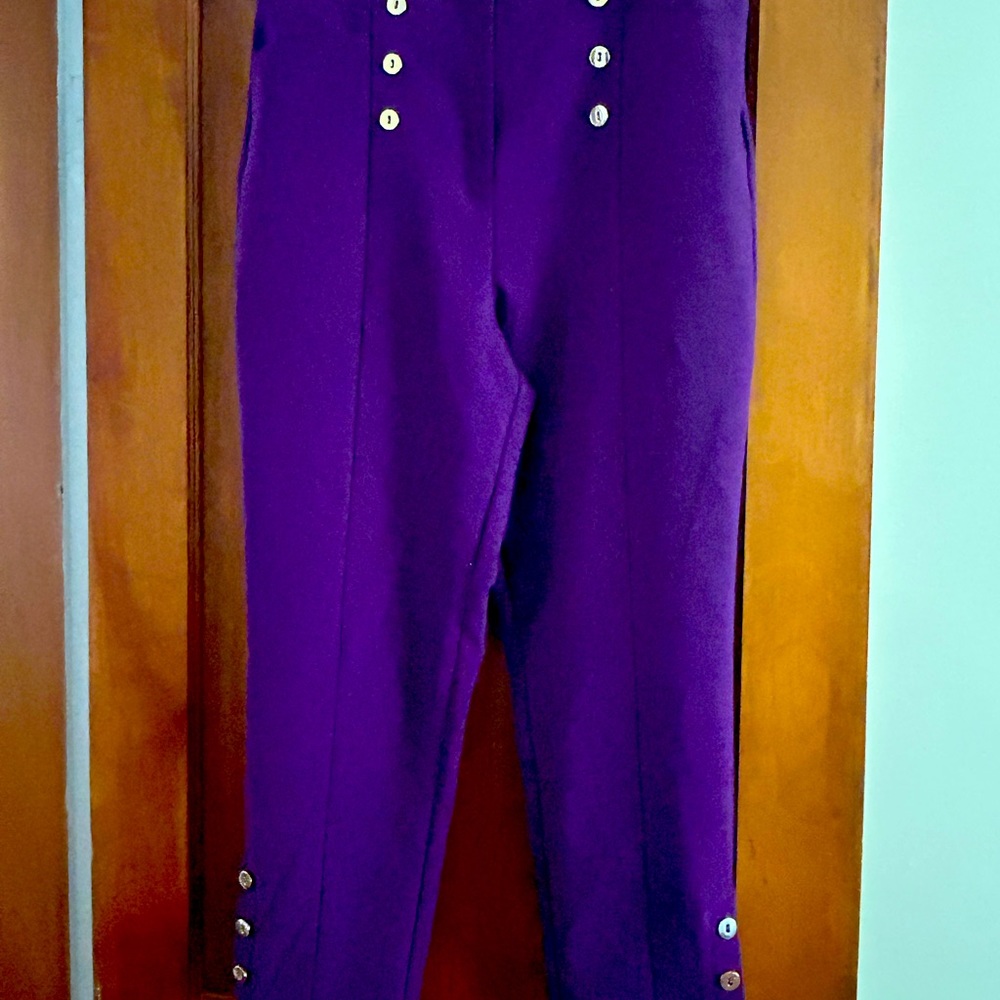 NY&C Purple Dress Pants